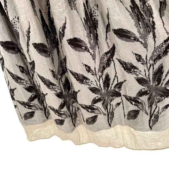 NWT Anthropologie Lapis Womens Jaime Tan Brown Elastic Waist Maxi Skirt OS - Picture 4 of 14